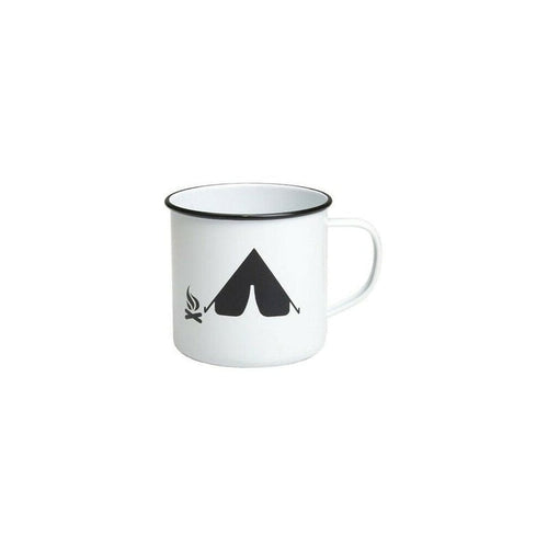 Enamel Vintage Mug - Camping