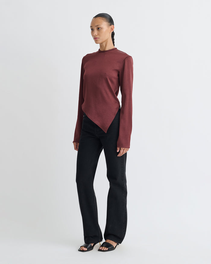 Endah - Top - Mahogany