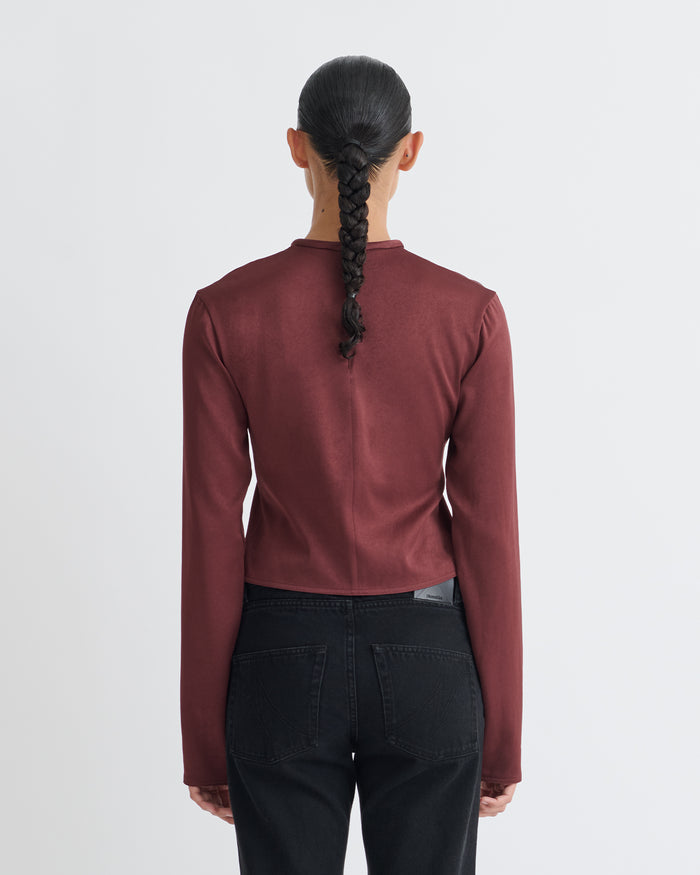 Endah - Top - Mahogany
