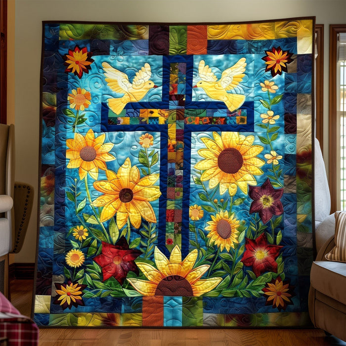 Eva - Tekstil vægkunst Tro på Blomsten