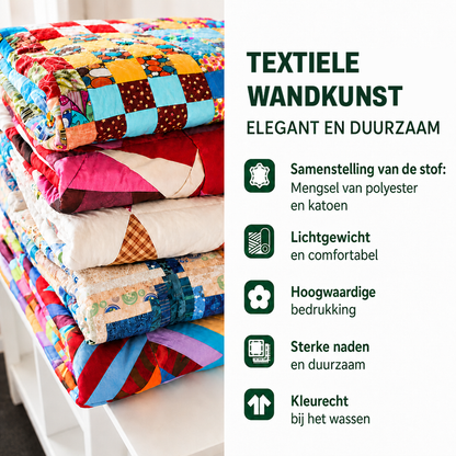 Eva - Tekstil vægkunst Tro på Blomsten