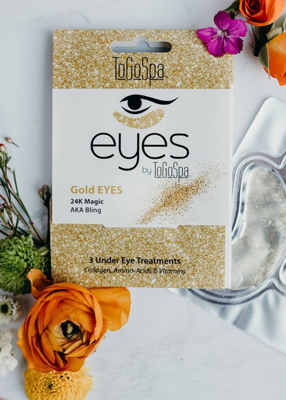 EYES Eye Masks - Gold