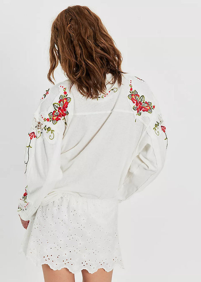 Eyes On You Skort - Ivory