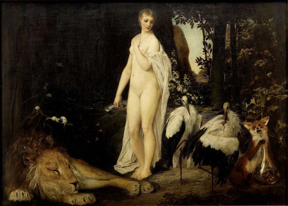 Fable by Gustav Klimt, 1883