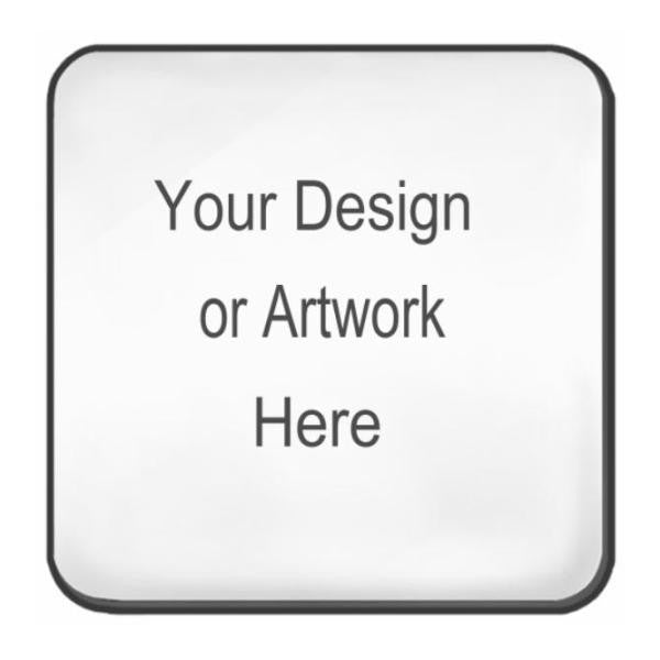 Square Fabric Coasters with Your Own Design