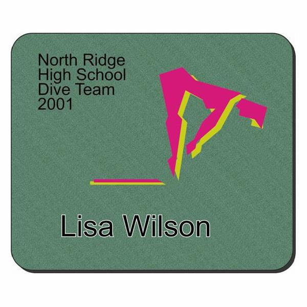 Fabric Mousepad with Plain Background 3