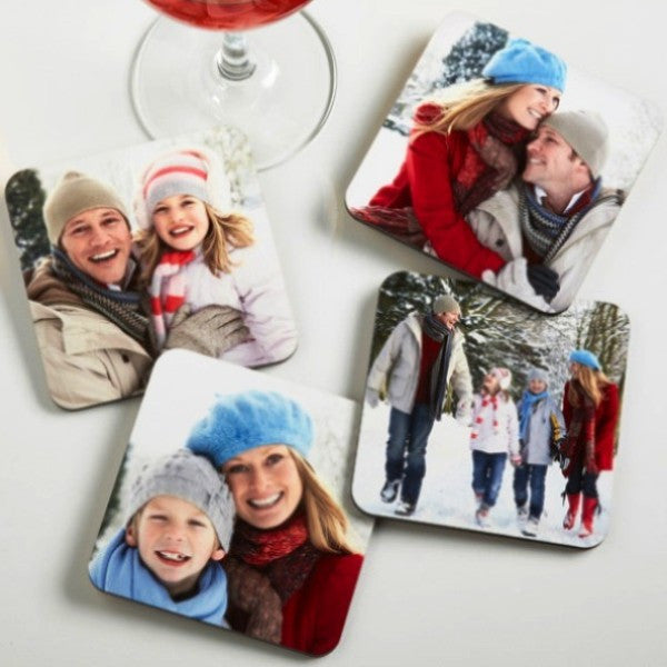 Fabric Square Coaster Set