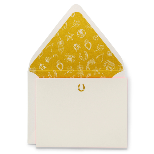 Fancy Pants Horseshoe Notecards - Becket Hitch