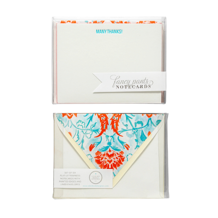 Fancy Pants Many Thanks! Notecards - Becket Hitch