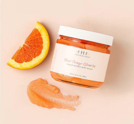 FarmHouse Fresh Body Polish Blood Orange Glowrita Liquor Infused