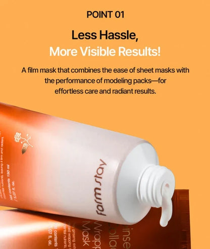 Farmstay Ginseng & Collagen Wrapping Mask 150Ml