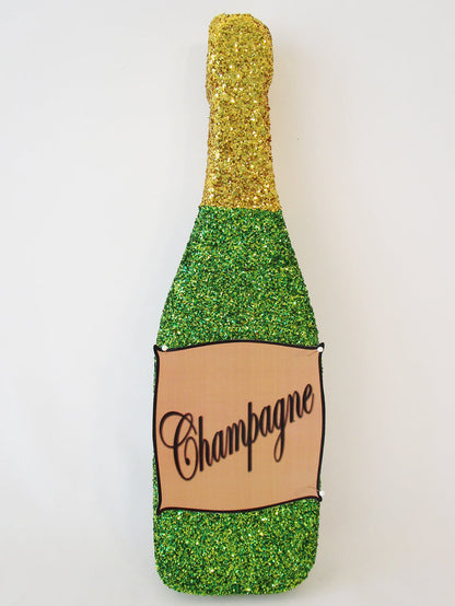 champagne bottle cutout - Designs by Ginny