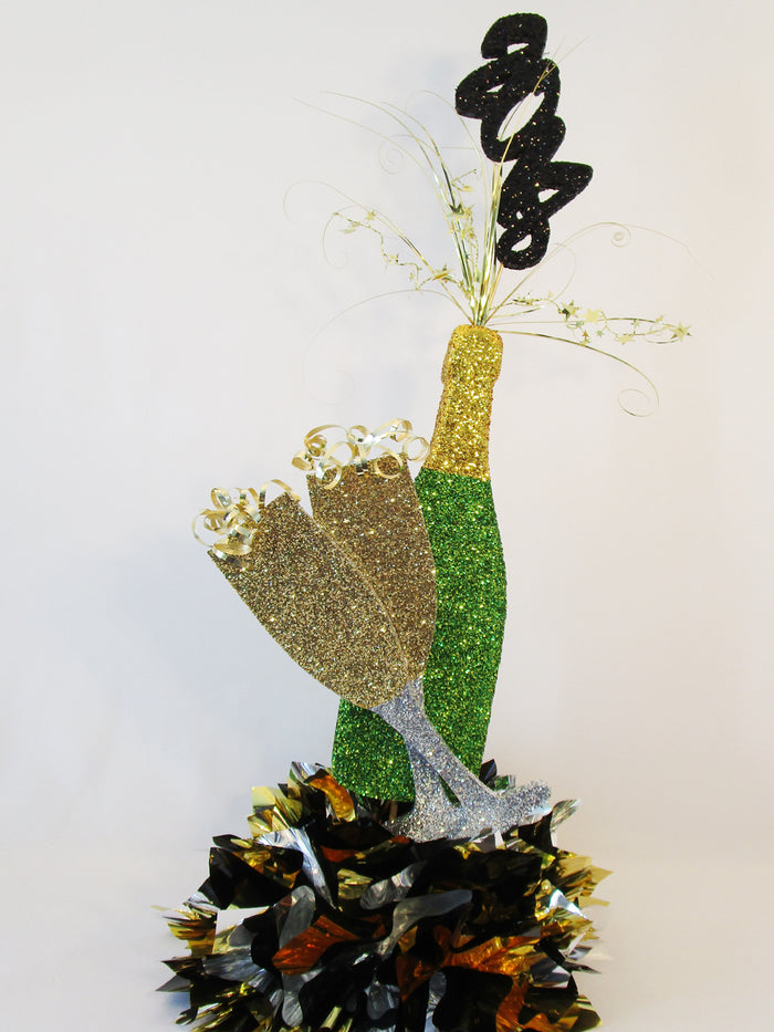 champagne bottle cutout - Designs by Ginny