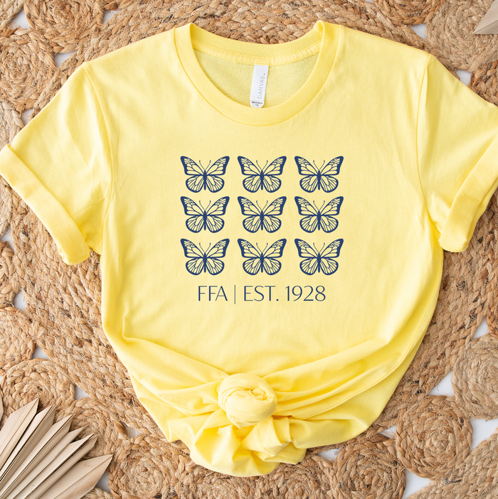 FFA Butterfly- Bella Canvas T-Shirt