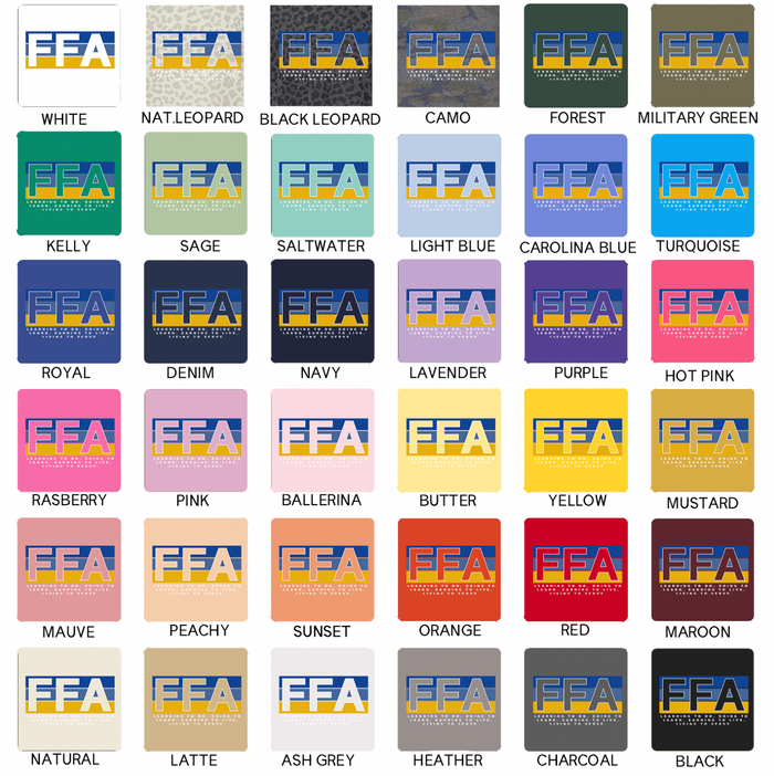FFA Color Block– Infant/Toddler/Youth