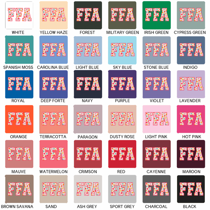 FFA Floral– Crewneck