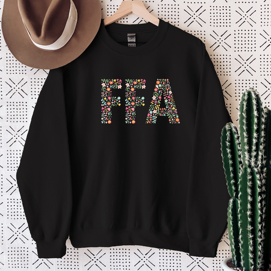 FFA Flower Sketch– Crewneck