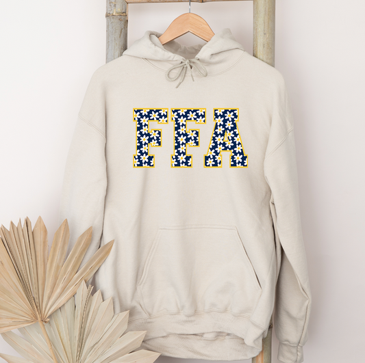 FFA Navy Daisy– Hoodie