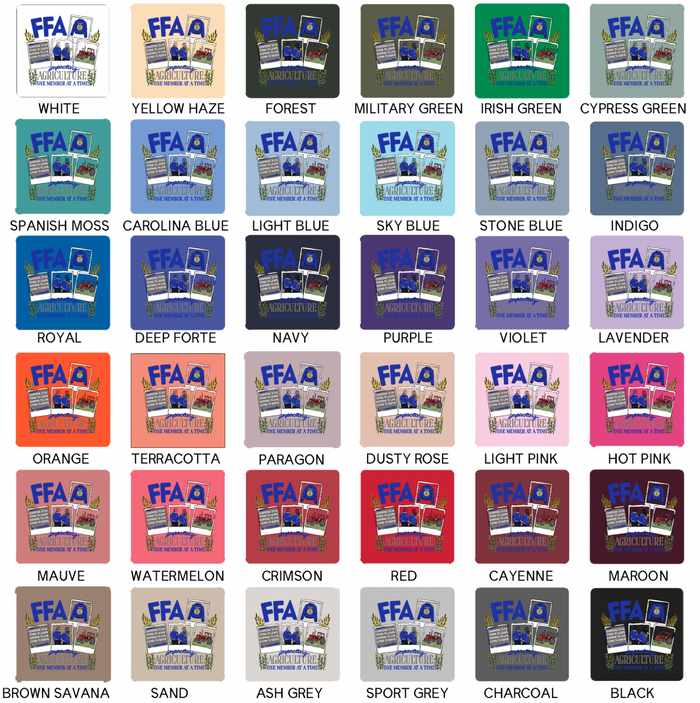 FFA Unisex Polaroid– Crewneck