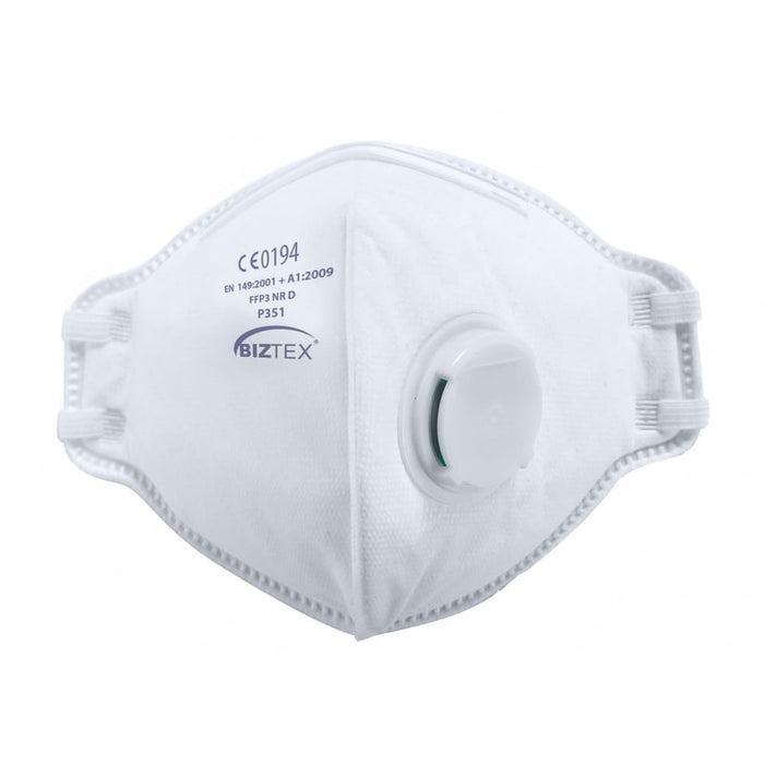FFP3 Valved Dolomite Fold Flat Respirator Per/20