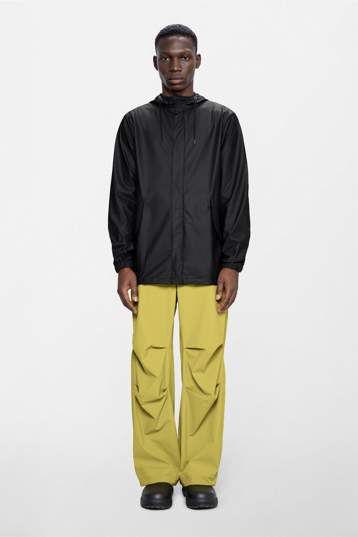 RAINS Fishtail Jacket Black Jacket