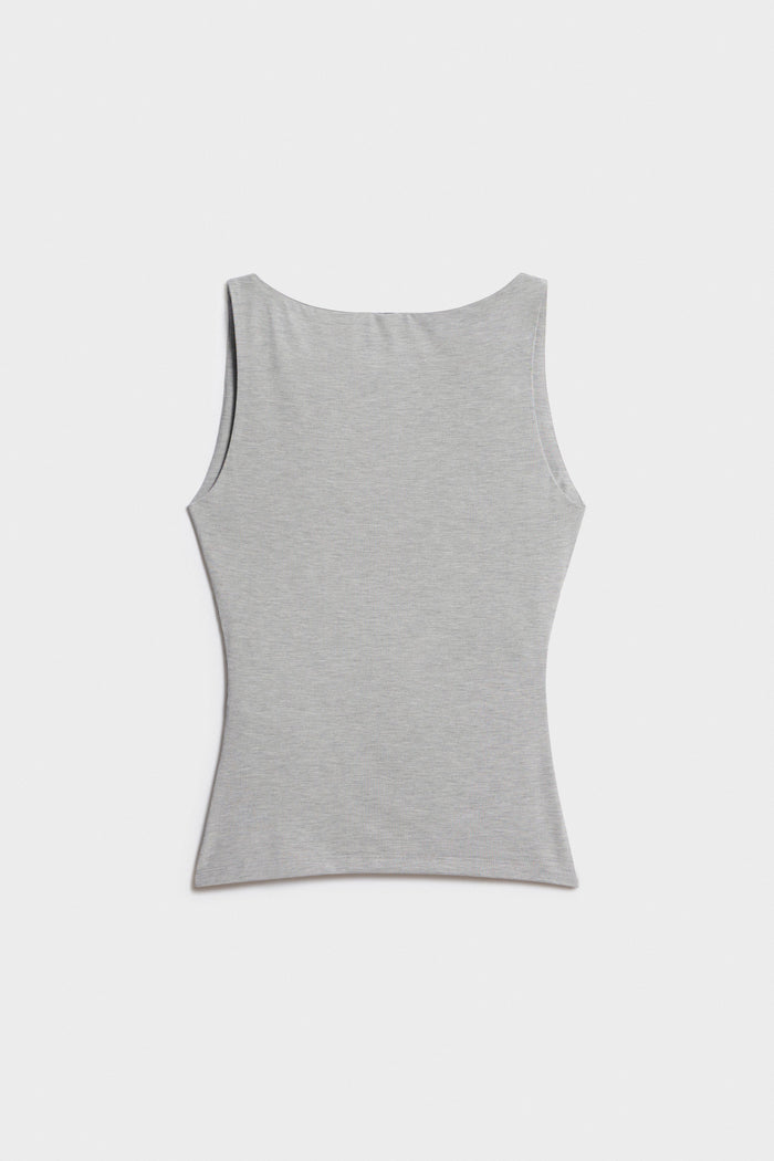 LIGHT GREY MELANGE