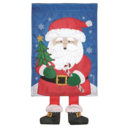 Flag Crazy Leg Garden 13x18 (Multiple Styles)