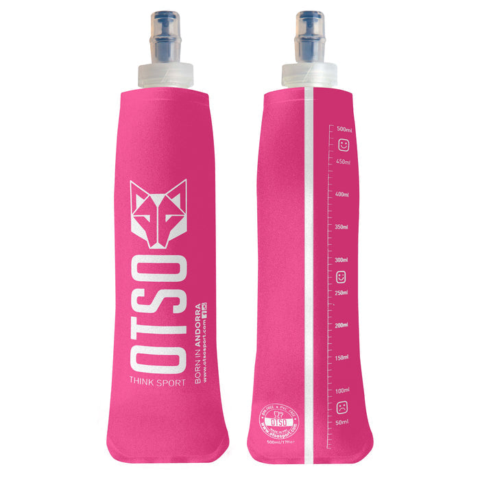 Flask 500ml Small Cap - Fluo Pink
