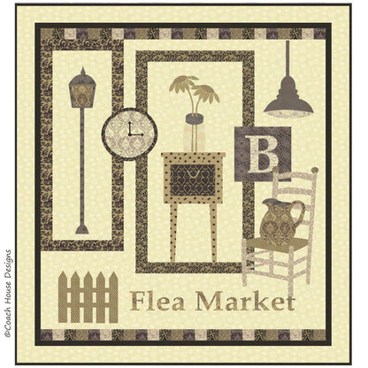 Flea Market Downloadable PDF Quilt Pattern