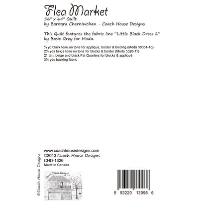 Flea Market Downloadable PDF Quilt Pattern