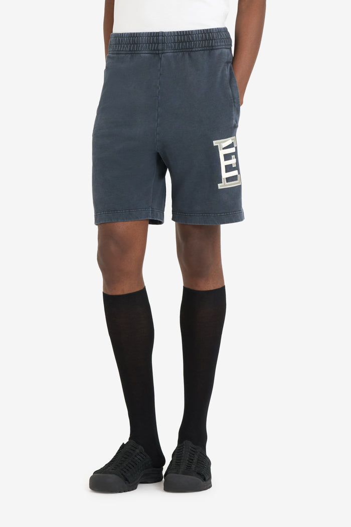 ETUDES STUDIO FLEECE SHORT NAVY 3