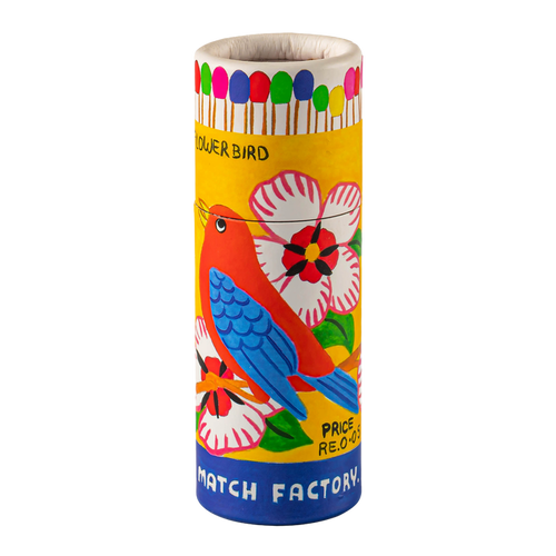 Flowerbird Small Cylinder Matches Eleish Van Breems Home