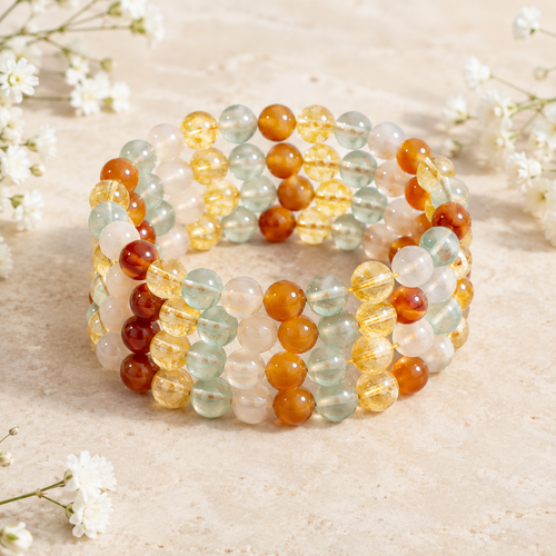 FOCUS AND CONCENTRATION Crystals Bracelet for Student.