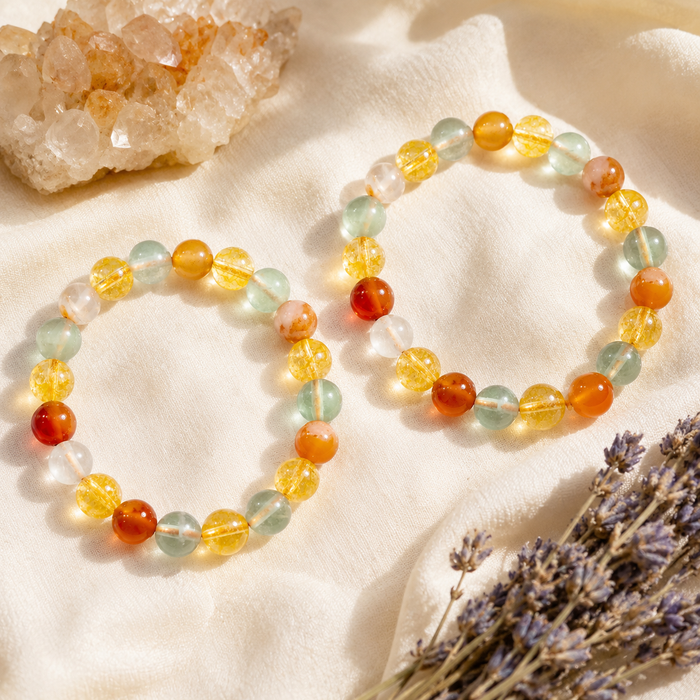 FOCUS AND CONCENTRATION Crystals Bracelet for Student.