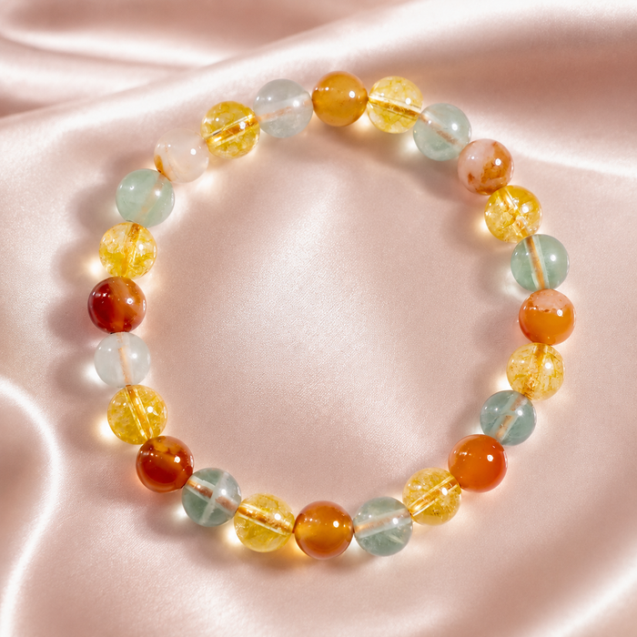 FOCUS AND CONCENTRATION Crystals Bracelet for Student.
