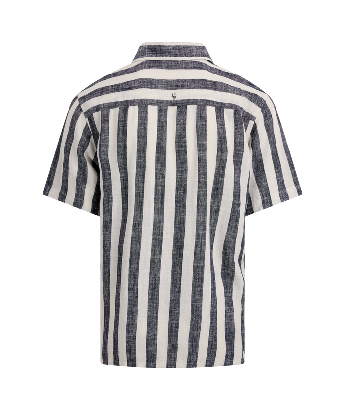 Urban Pioneers Male Folke Shirt SS SS SHIRT DARK NAVY