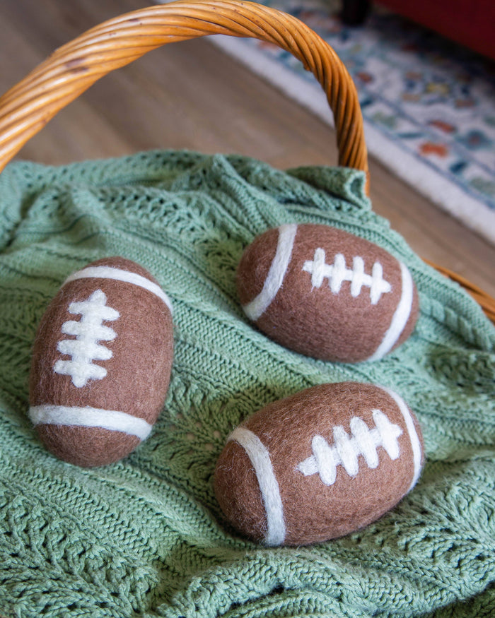 Football Eco Wool Dryer Ball - GAME DAY
