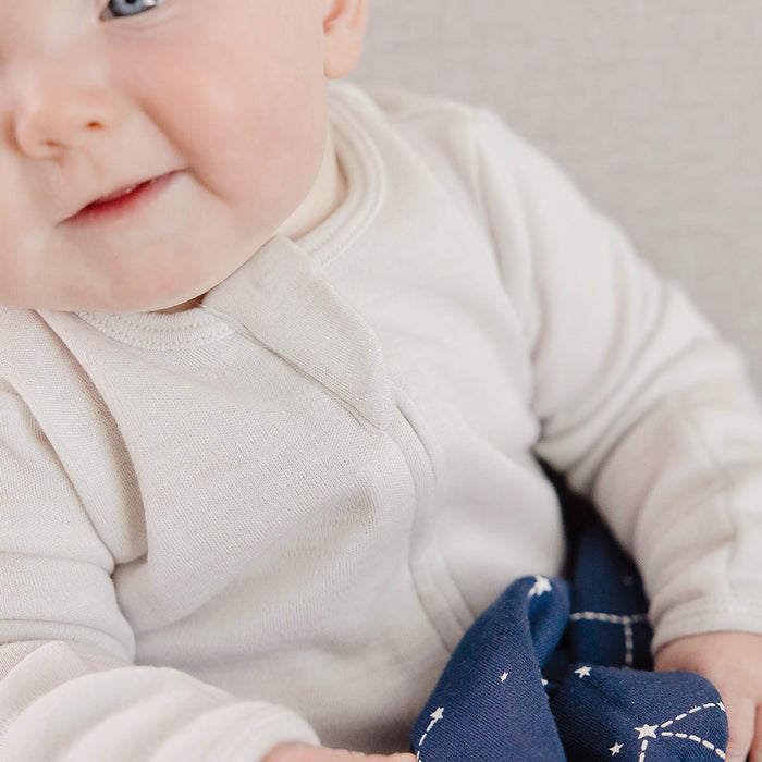 Footie Pajamas, Merino Wool, Oat