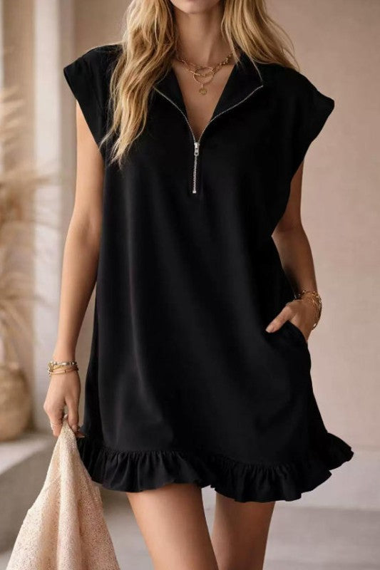 For All the Errands Casual Dress-Black-SMALL-Cute-Trendy-Shop-Womens-Boutique-Clothing-Store