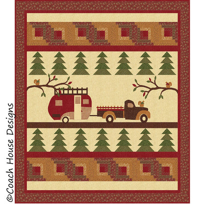 Forestry Road Quilt Pattern