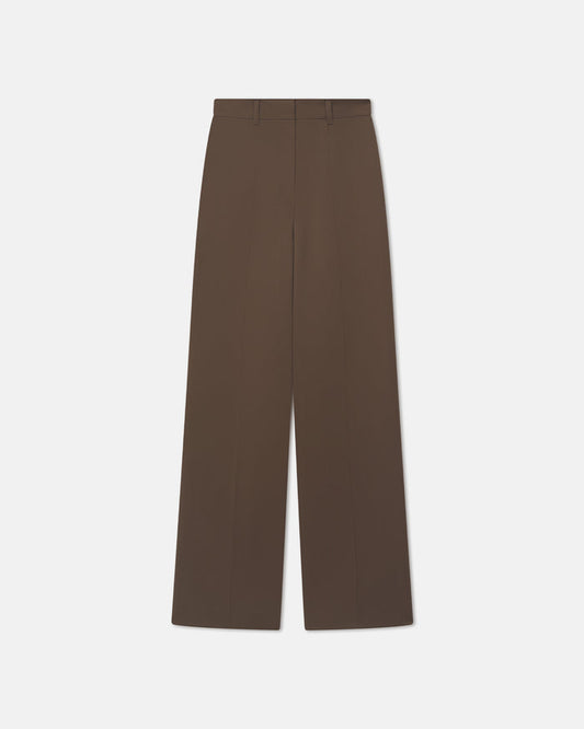 Franny - Structured pants - Wood