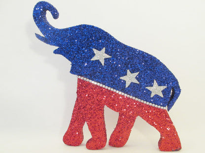 GOP Elephant Cutout - Designs by Ginny