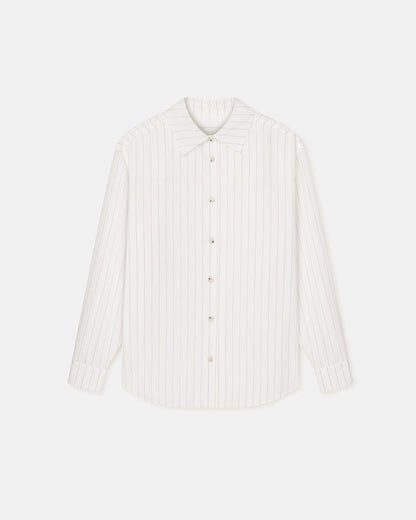 Fryda - Striped shirt - White