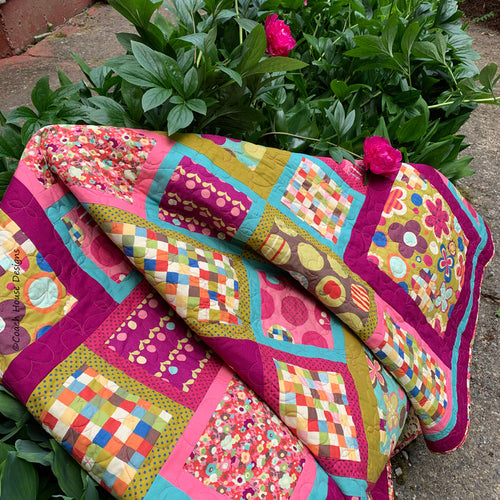 Funky Garden Quilt Pattern