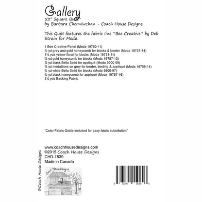Gallery Quilt Pattern