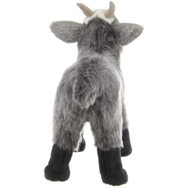 Garret Plush Stuffed Gray Goat Back