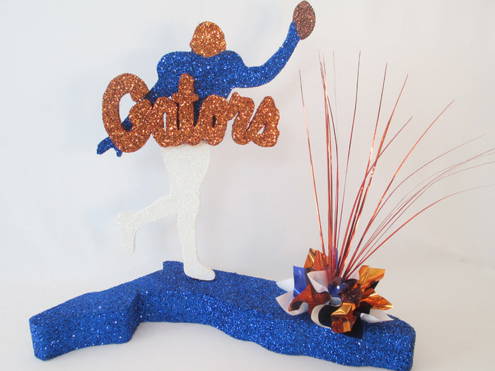 Florida Gators centerpiece - Designs by Ginny