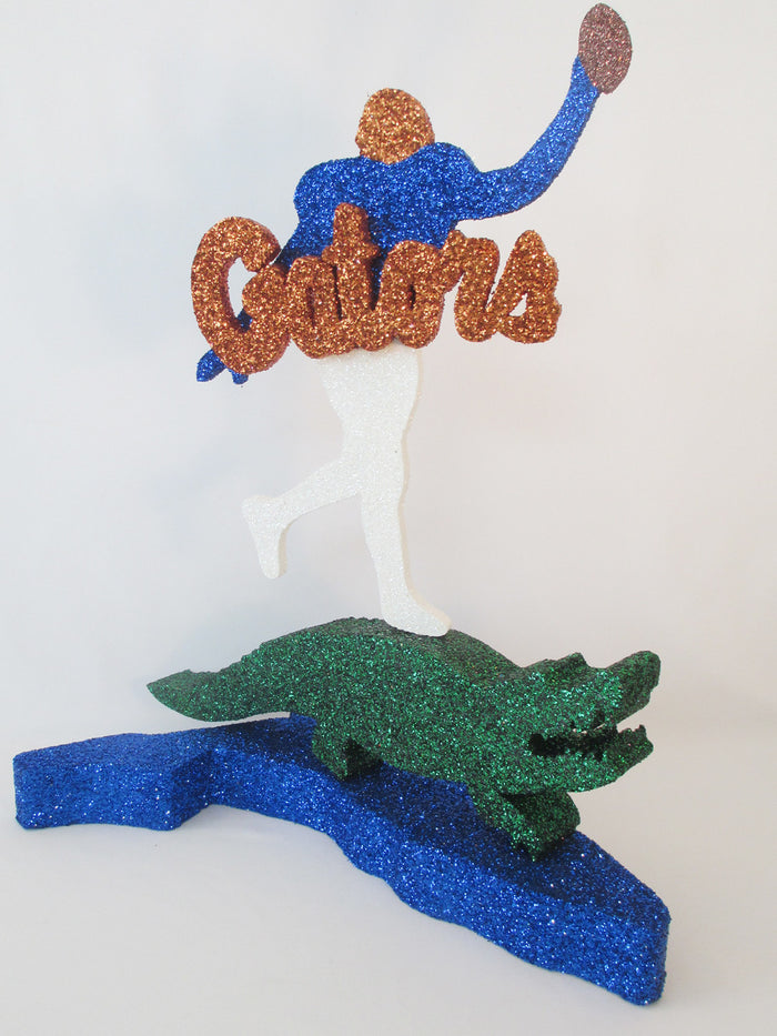 Florida Gators centerpiece - Designs by Ginny