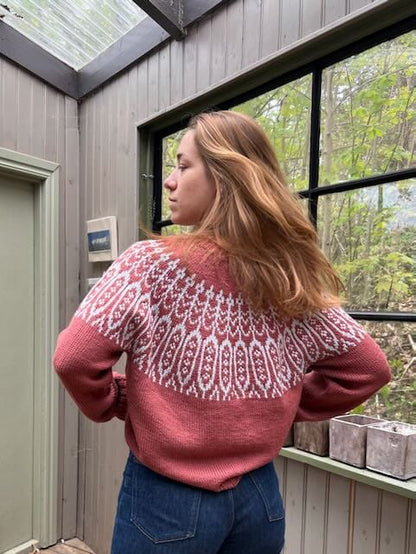 Gerdur Icelandic Sweater, No 3 knitting kit