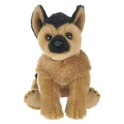German Shepherd Plush Stuffed Animal Puppy Dog Lil' Chief Front